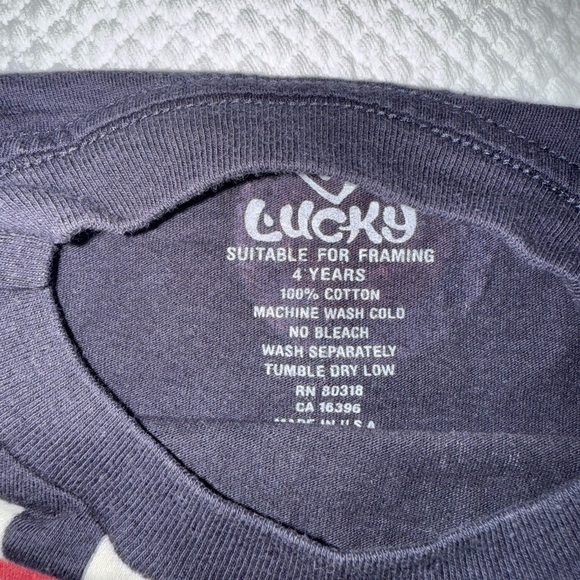 Kids Black and Red Graphic T-Shirt - Picture 2 of 2